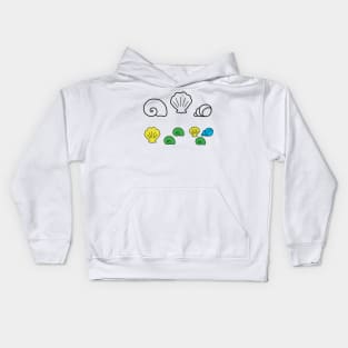 Sea shell Kids Hoodie